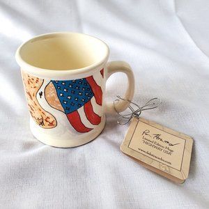 Americana Coffee Mug “Highway USA” Ron Howard Limited Ed.# 215/2000 Collectible